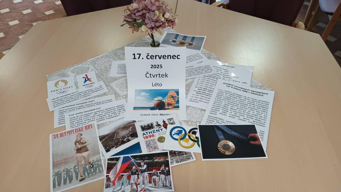 Smyslová aktivizace v červenci